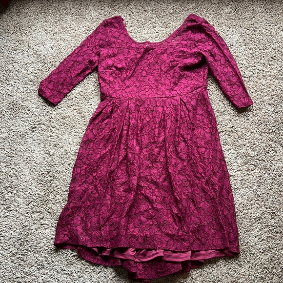 Lane Bryant Dresses & Skirts - 👗 Lane Bryant Floral Lace Dress